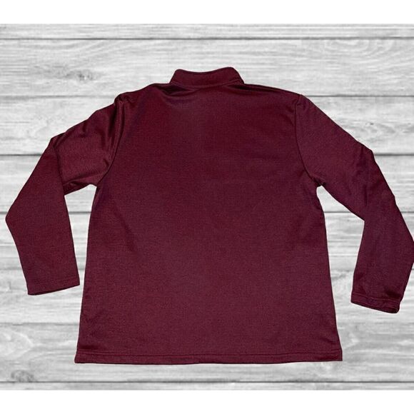 Callaway 1/4 Zip Golf Pullover Athletic Long Sleeve Maroon Mens Size XL - Picture 5 of 6